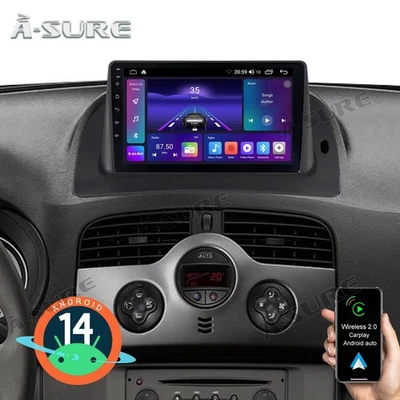 32GB Android14 Radio Navi BT für Renault Kangoo 2013-2022 Nissan NV250 2019-2021 - Bild 1 von 4