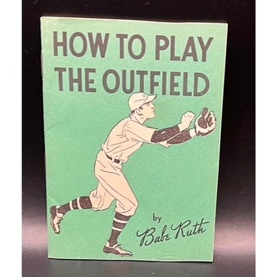 Folleto de 1930 Cómo jugar a los jardines por Babe Ruth Quaker Oats New York Yanks Foto 1 de 4