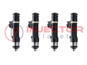 4x Bosch 4 Hole Ford Mazda Mercury Fuel Injectors 0280158162 2.5L DOHC Genuine - Picture 1 of 4