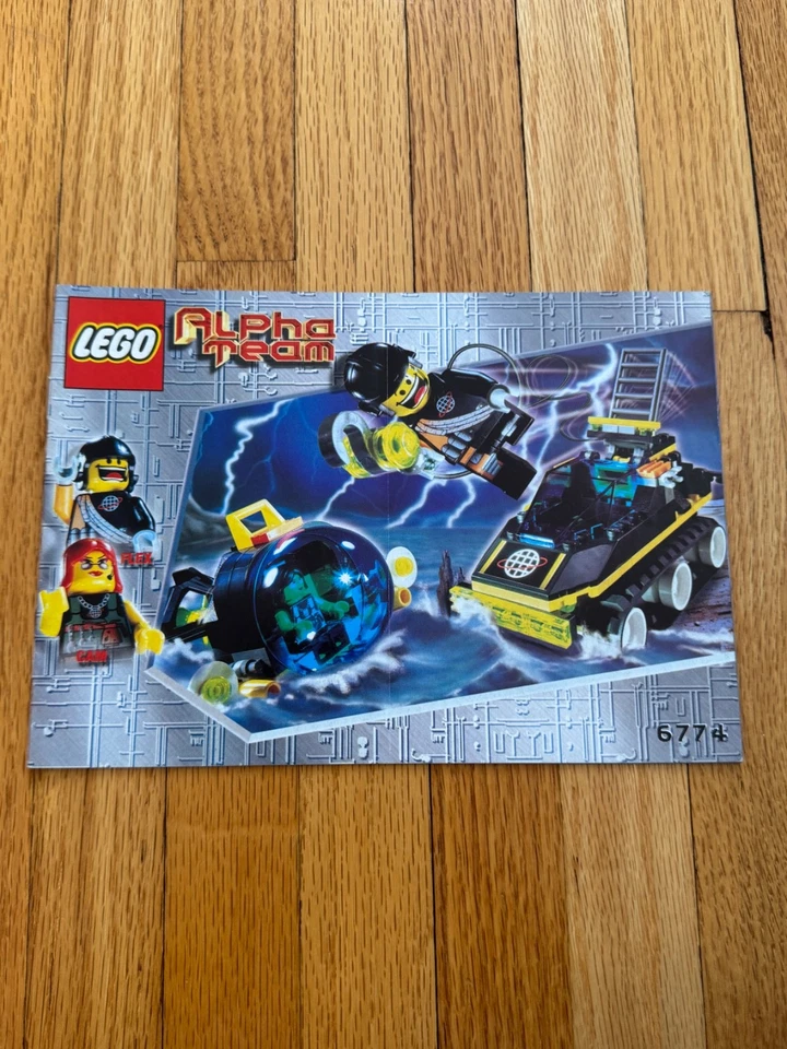 Lego Alpha Team ATV (6774) Instruction Booklet Only - Image 1 of 1
