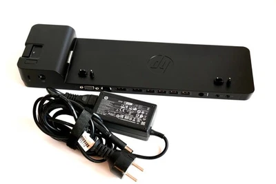 HP 2013 UltraSlim Docking Station für Elitebook (D9Y32AA) - Bild 1 von 3