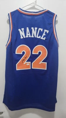 LARRY NANCE SR. Camiseta Cleveland Cavaliers personalizada assinada autenticada - Imagem 1 de 4