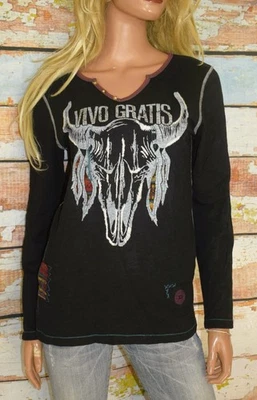 Top manga larga DOUBLE D RANCH Vivo Gratis talla pequeña Foto 1 de 4