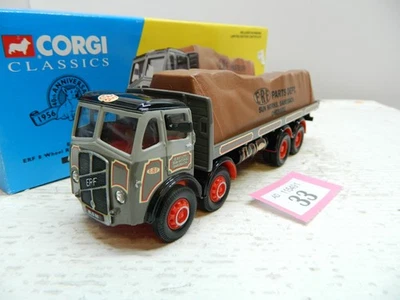 Corgi 1:50 ERF 8 Wheel Rigid Lorry & Load ERF Parts Dept Box 09701 - Image 1 of 4