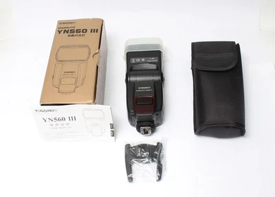 Yongnuo YN560III, flash flash flash embalaje original + descripción n.º 980 - Imagen 1 de 4