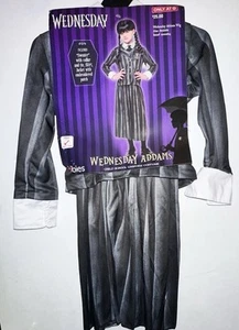 Wednesday Addams Child School Uniform Halloween Costume Small Size 6 NEW Rubies - Picture 1 of 9