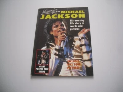 Legends No 2 - Michael Jackson (Poster attached at Centrefold) - Image 1 of 4