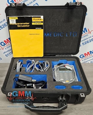 Fluke Biomedical MPS450 Multiparameter Simulator with accessories in Case - Image 1 of 4