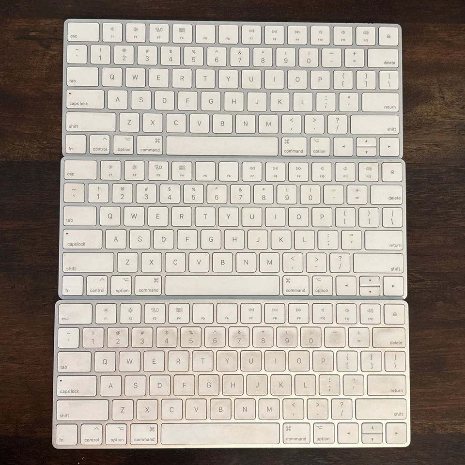 3 Pack - Apple Magic Keyboard 2 (A1644) Wireless Bluetooth Keyboard - Not Tested - Image 1 of 4