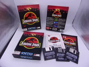 Jurassic Park (Ocean) Big Box Retro Spiel IBM PC BACK 3,5" Diskette NOS - Bild 1 von 1