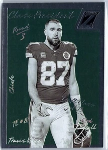 2023 Panini Zenith TRAVIS KELCE CLASS PRESIDENT KANSAS CITY CHIEFS #CP-2013 NM/M - Picture 1 of 2