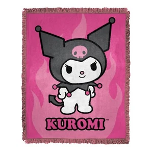 Tiro de jacquard tejido Sanrio Kuromi - Imagen 1 de 1