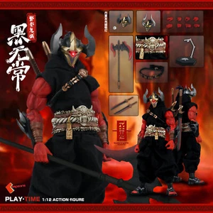 In Stock Keepgoing 1/12 Black Ghost The Black Action Figure Model Doll Toys - Picture 1 of 12