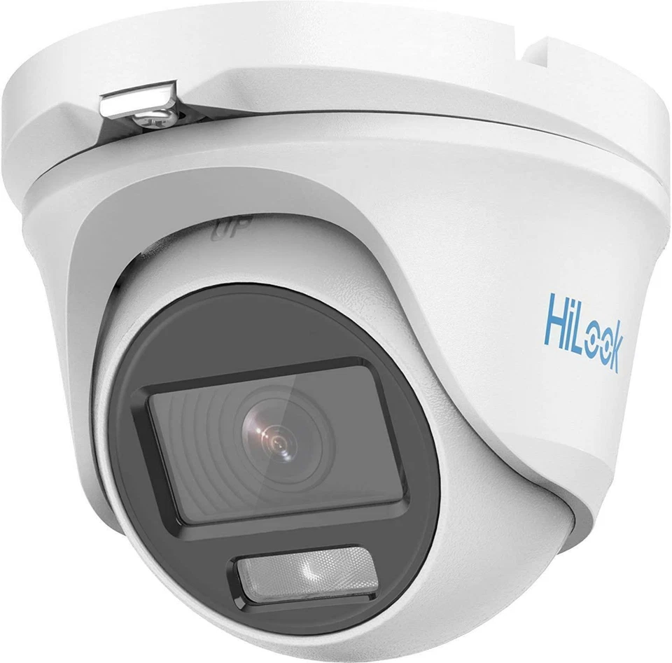 Hikvision 3K ColorVu Audio Fixed Turret Camera - White (THC-T159-MS)