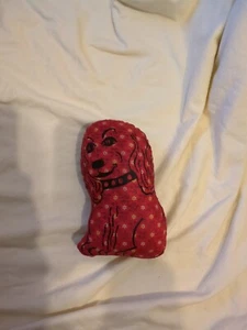 Vintage Paines Balsam Tanne Stoffkissen Hund Beutel 7 Zoll rot.  Selten - Bild 1 von 5