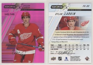 2020-21 Upper Deck Synergy Synergy FX Purple /349 Dylan Larkin #FX-30