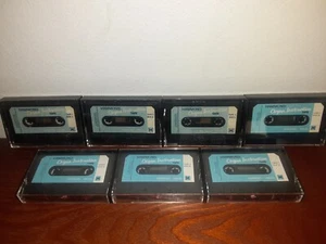 HAMMOND Organ Instruction Cassette Tapes 1970 Set of 7 Tapes RARE - Picture 1 of 2