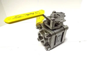 APOLLO 86B20701 KUGELHAHN 1-1/2" 316SS SW 1440 CWP 3-TEILIG GEHÄUSE VOLLANSCHLUSS B016WH - Bild 1 von 1