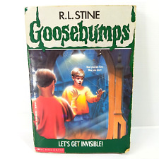 R.L.Stine Goosebumps #6 Let's Get Invisible Pre-Owned Vintage 1993