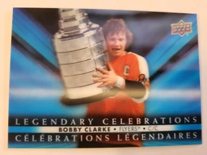 Bobby Clarke 2023 Tim Hortons Legends Legendary Celebrations Insert Card - Picture 1 of 2