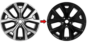 Superposición de vinilo Cromo Delete Blackout para ruedas Hyundai Palisade 2020-23 - Imagen 1 de 7