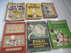 Pogo Books-6c Uncle Extra Potluck Parade & Stepmother Goose! ALL ORIGINAL 1 fam - Imagen 1 de 5