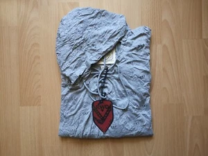 TEE-SHIRT " RWD Denim " Redwood  NEUF Gris 2 Tailles Manches longues Coton Col V - Picture 1 of 4