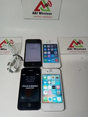 Original Apple iPhone 4 - 4s 8GB - IOS7 Para ***PIEZAS O REPARACIÓN*** Foto 1 de 4