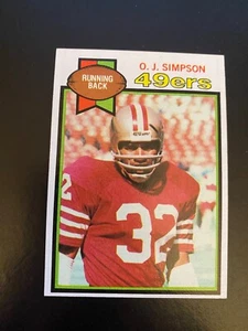 1979 TOPPS FUSSBALL #170 O.J. SIMPSON!! NR-NEUWERTIG!! $ 1 VERSAND!! - Bild 1 von 2