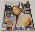 Magazyn dymny jesień 1999 Rob Lowe NFL Prevue Bourbon Wszystkie amerykańskie cygara spirit