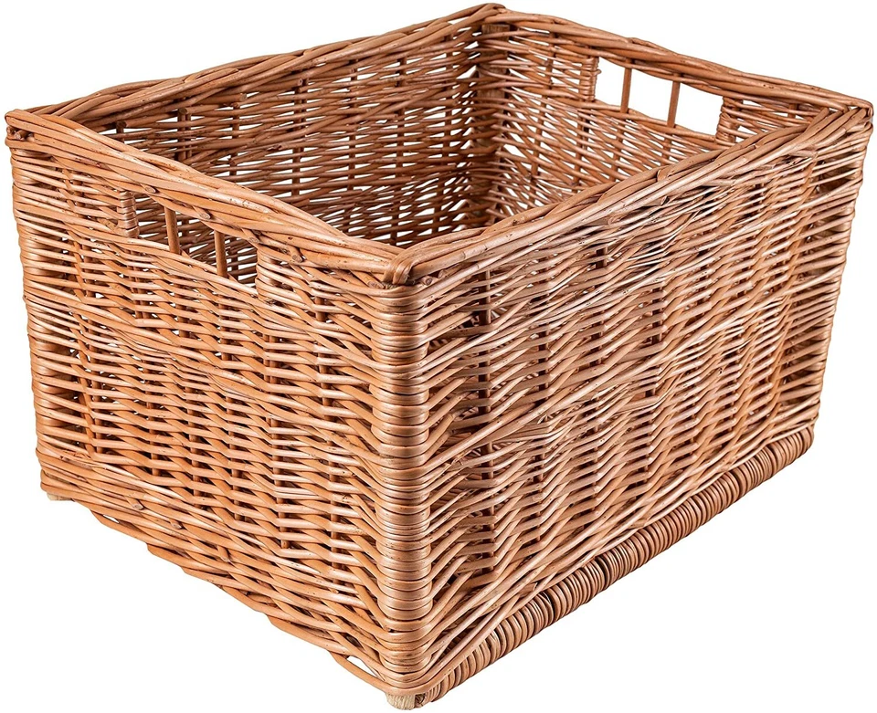 Creative Home Kleine Weidenkorb Aufbewahrungskorb | 3 Grösen | Handgeflochten - Bild 1 von 1