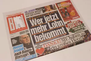 BILDzeitung 11.12.2023 Dezember Geburt Geburtstag Gil Ofarim Judenstern - Bild 1 von 3