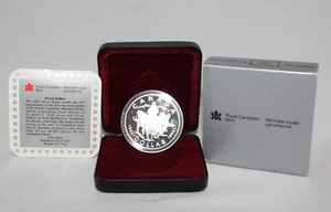 1994 Canada Silver Royal Mounted Police Proof $1 Coin - Picture 1 of 5
