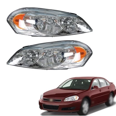 Par de faros L&R para Chevrolet Impala 2006 07 08-13/Impala Limited 2014-2016 Foto 1 de 4