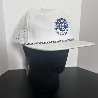 Gorra Melin Hat Hombres Grande Blanca Snapback Coldwell Banker Coronado Hydro Roped Golf Foto 1 de 4