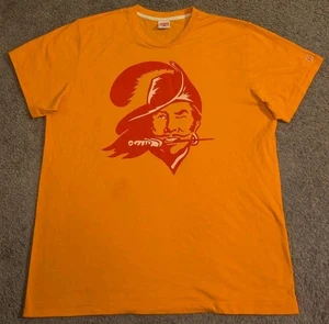 Homage NFL Tampa Bay Buccaneers Retro Logo Orange T-Shirt Men's XL - Picture 1 of 6
