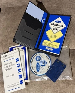 Ford 1992 Mustang Automotive Book - Picture 1 of 1