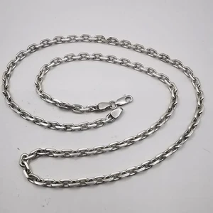 Vintage Beautiful Jewelry Chain, 925 Sterling Silver, Signed 27,91g - Picture 1 of 8
