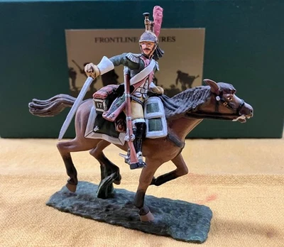 FRONTLINE NAPOLEONIC FRENCH CAVALRY F.17.C.4. 17TH DRAGOONS N.C.O. Escala 1/32 - Imagem 1 de 3