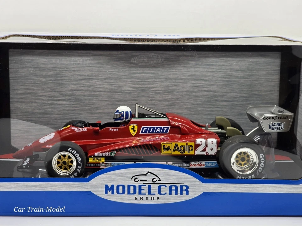 Ferrari 126 C2 #28 GP Monaco 1982 - Pironi - Model Car Group MCG 1:18 1/18 1-18 - Immagine 1 di 1