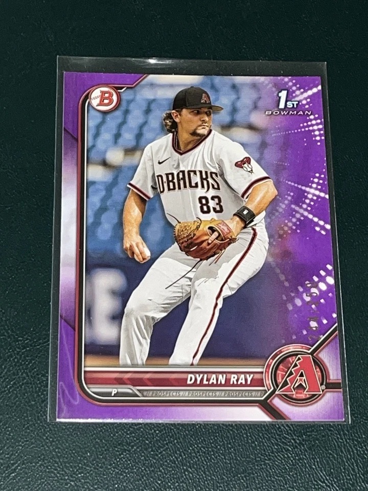 2022 Bowman Draft Dylan Ray PURPLE /250 - Image 1 of 1