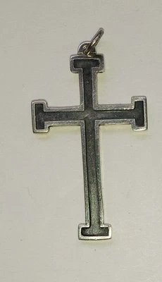 Vintage James Avery Sterling Cross Pendant - Image 1 of 4