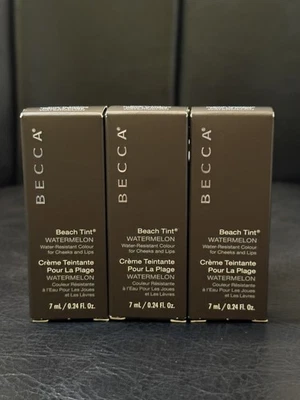 3  Becca Beach Tint Water-Resistant Colour for Cheeks and Lips Watermelon NIB - Image 1 of 2