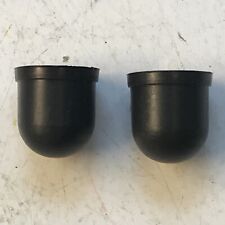 Pair of Black Skateboard Replacement Truck Small Pivot Cups Bushings