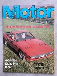 Motormagazin - 19. Januar 1980 - R5 TL, Senator, Strada, Tasmin, argentinischer GP