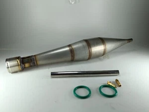 Water Cooled 1" Header Titanium Competition Tune Hot Pipe RC Gas Boat Engine - Picture 1 of 2