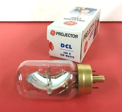 GE DCL 150W 120V (DCH-DFP-DJA) Photo Projection LIGHT BULB LAMP Projector NEW 29334