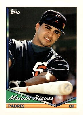 1994 Topps #307 Melvin Nieves - Image 1 of 2