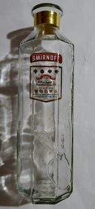 Vintage - Smirnoff Vodka - empty bottle - 10 in Tall - 80 Proof - Picture 1 of 10