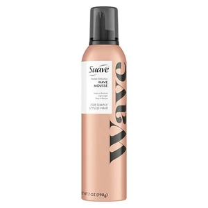 Suave Simply Styled Wave Mousse Lightweight Hair Mousse Locks in Moisture - Picture 1 of 7